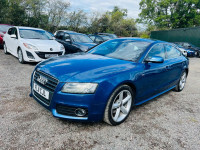 Audi A5 Hatchback 2.0 Tfsi S Line Sportback S Tronic Quatt Blue #58