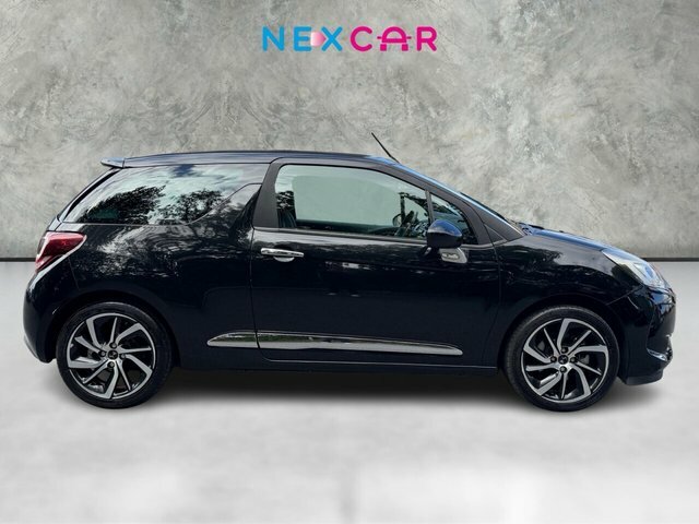 DS DS 3 Cabrio 2016 1.6 Thp Prestige Cabriolet Black #3
