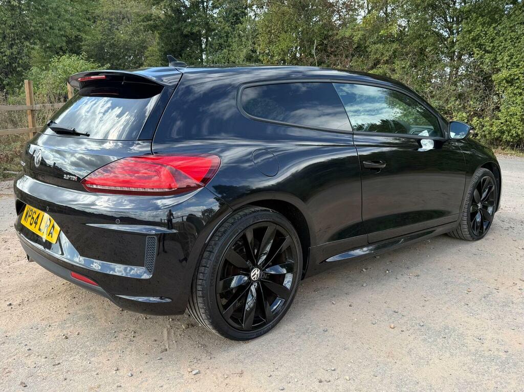 Volkswagen Scirocco 2.0 Tdi Bluemotion Tech R-line Dsg Euro 6 Ss Black #4
