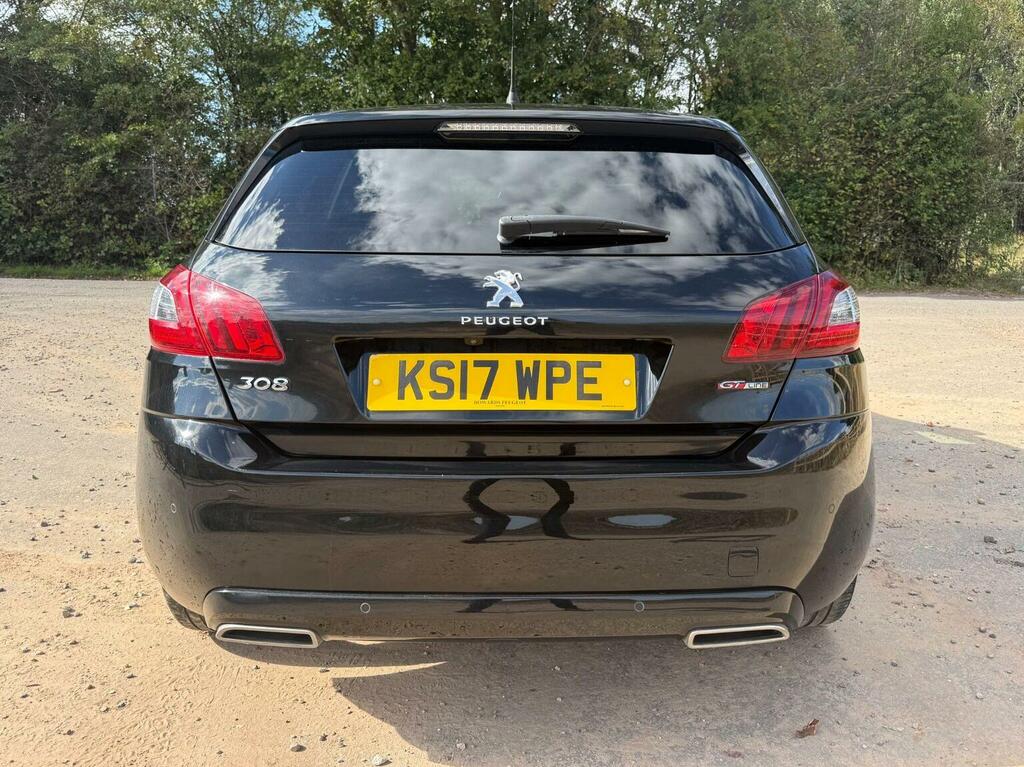 Peugeot 308 1.6 Bluehdi Gt Line Euro 6 Ss Black #4