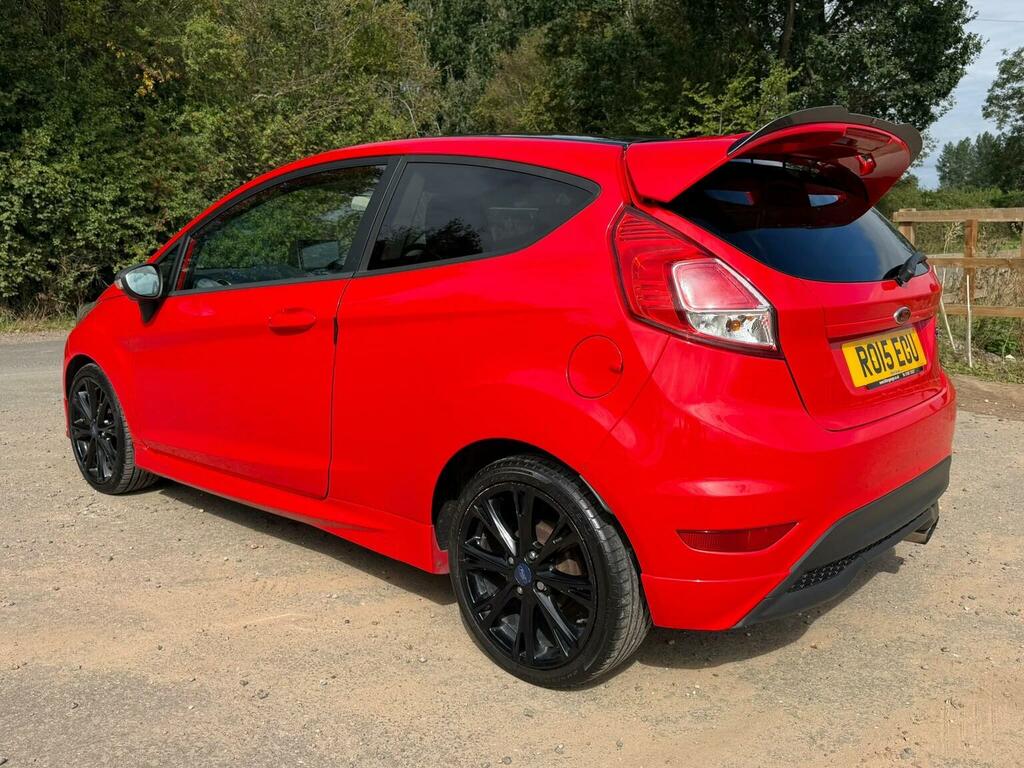 Ford Fiesta 1.0T Ecoboost Zetec S Euro 6 Ss Red #5