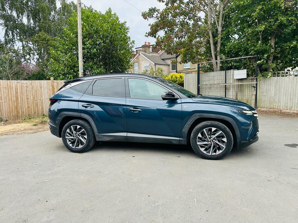 Hyundai Tucson 1.6 T-gdi Mhev Premium Dct Euro 6 Ss Blue #2
