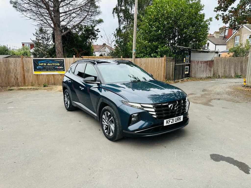 Hyundai Tucson 1.6 T-gdi Mhev Premium Dct Euro 6 Ss Blue