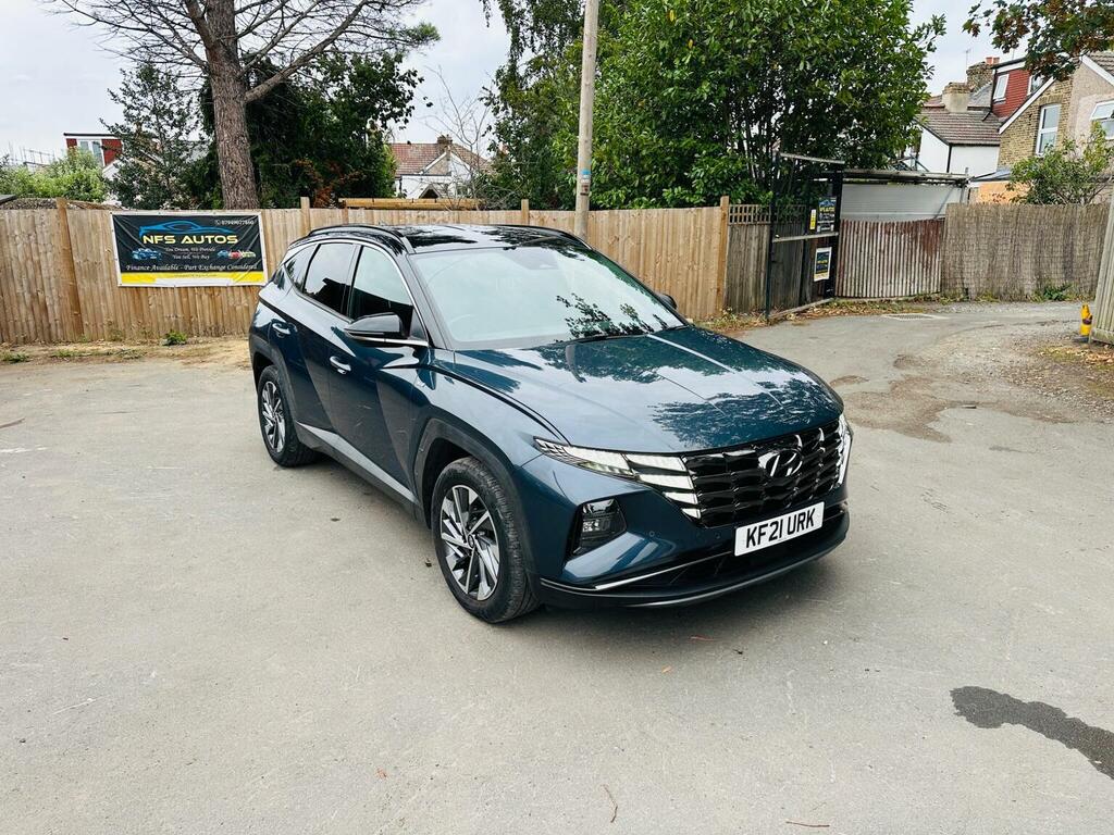 Hyundai Tucson 1.6 T-gdi Mhev Premium Dct Euro 6 Ss Blue #5