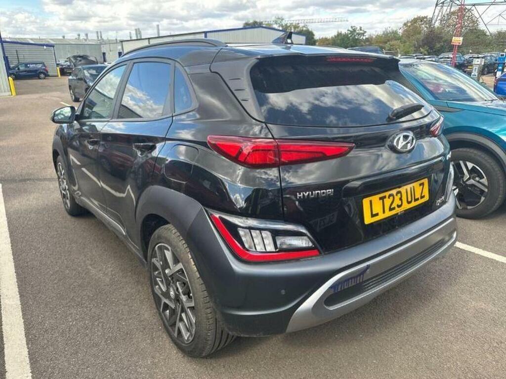 Hyundai Kona 1.6 H-gdi Ultimate Dct Euro 6 Ss Black #3
