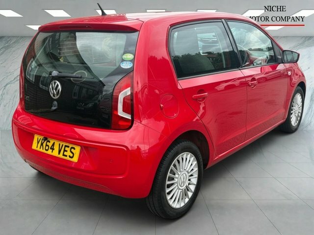 Volkswagen Up High Up Hatchback Red #4