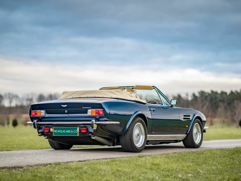Aston Martin V8 Factory Built Prince Of Wales Edition Blue #2