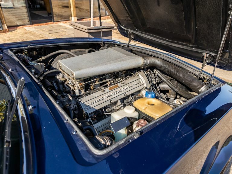 Aston Martin V8 Factory Built Prince Of Wales Edition Blue #3