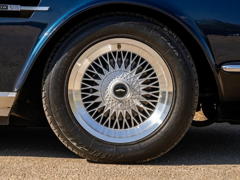 Aston Martin V8 Factory Built Prince Of Wales Edition Blue #4