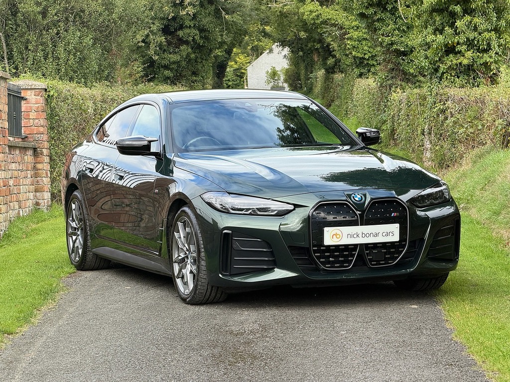 BMW i4 M50 Green