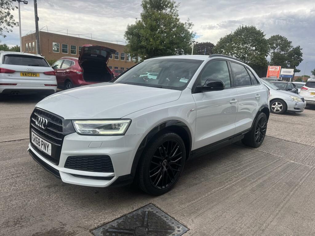 Audi Q3 1.4T Fsi Black Edition Tech Pk Nav Bose GK68PNY White #6