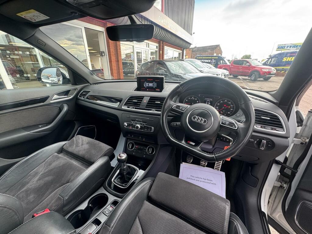 Audi Q3 1.4T Fsi Black Edition Tech Pk Nav Bose GK68PNY White #3