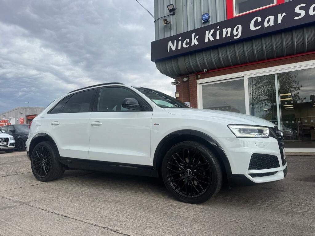 Audi Q3 1.4T Fsi Black Edition Tech Pk Nav Bose White