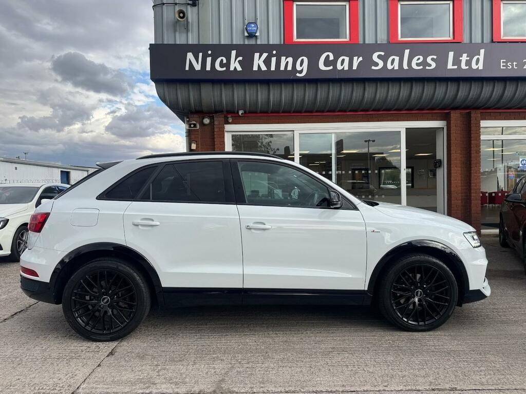 Audi Q3 1.4T Fsi Black Edition Tech Pk Nav Bose GK68PNY White #4