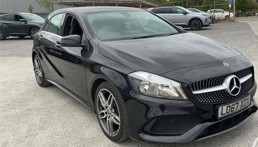 Mercedes-Benz A Class A180d Amg Line Camera Ulez 72 Mpg Blu Black