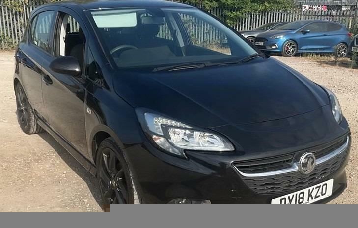 Vauxhall Corsa 1.4 Sri Vx-line Carplay Dab Bluetooth DY18KZO Black
