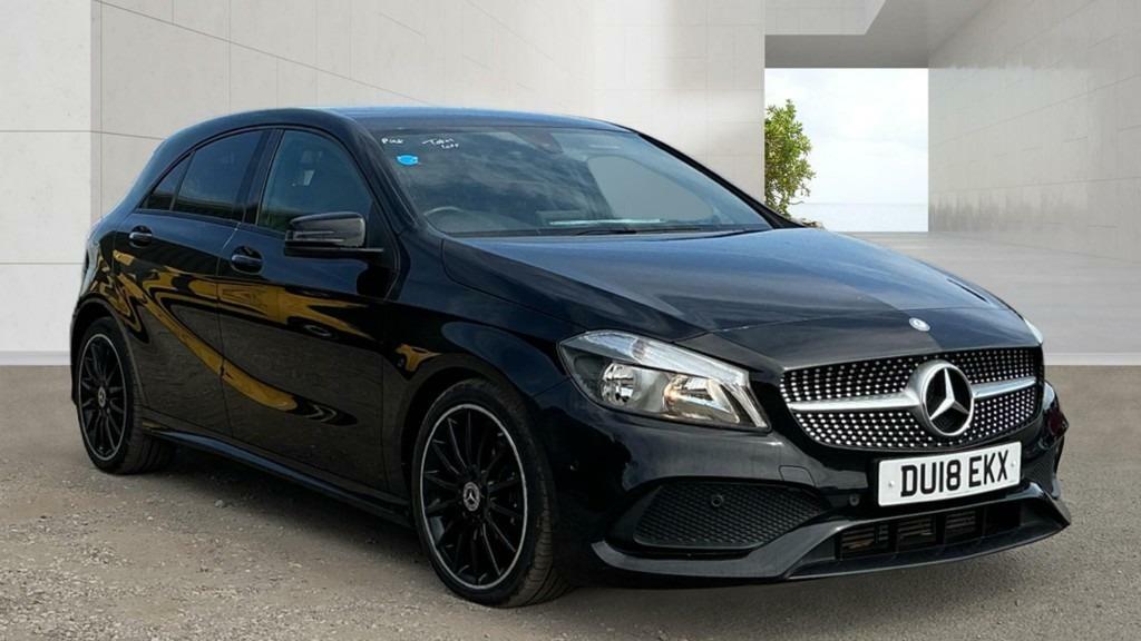 Mercedes-Benz A Class A200 Amg Line Executive Night Pack N DU18EKX Black