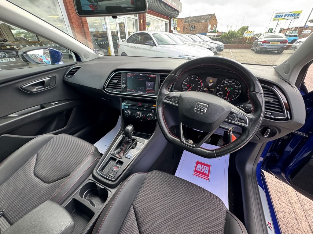 Seat Leon 1.8 Tsi Fr Technology Dsg Carplay Nav U Blue #3