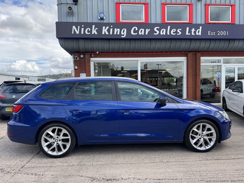 Seat Leon 1.8 Tsi Fr Technology Dsg Carplay Nav U Blue #4