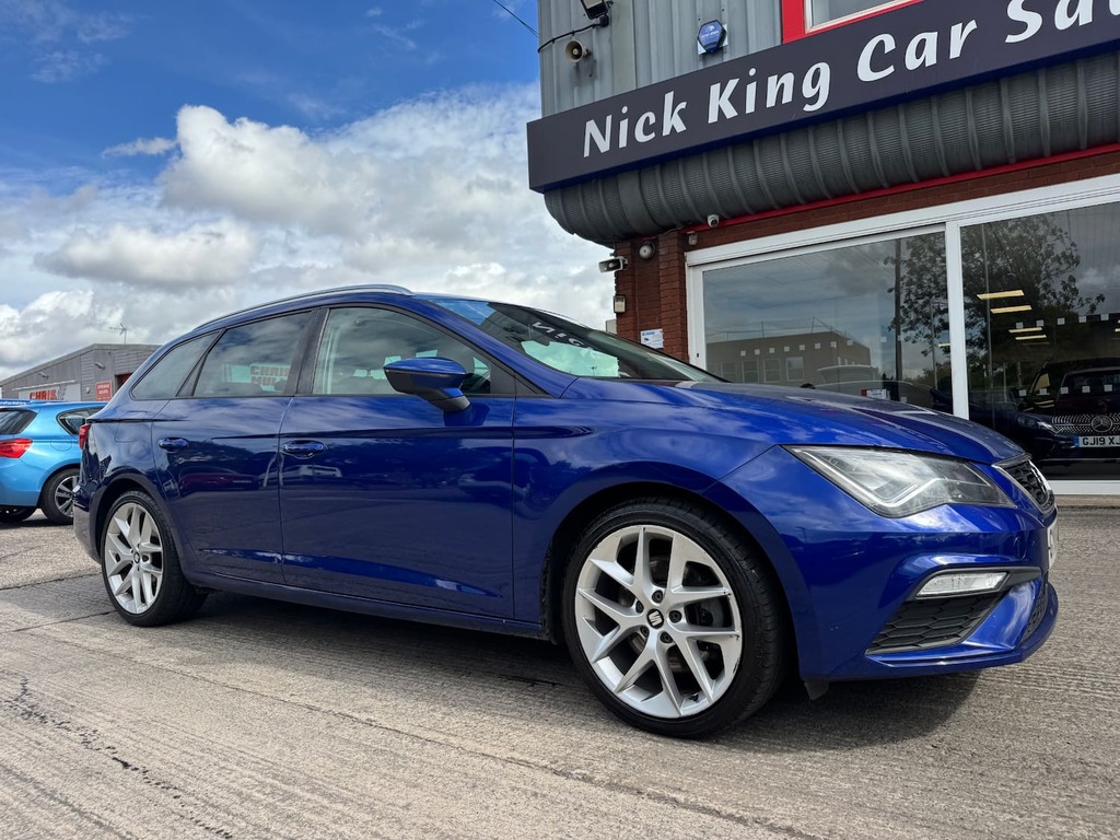 Seat Leon 1.8 Tsi Fr Technology Dsg Carplay Nav U Blue