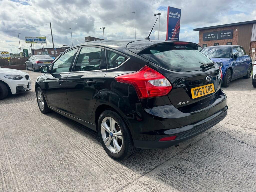 Ford Focus 1.6 Zetec Ulez Dab Bluetooth 12 Month WP62ZRR Black #2