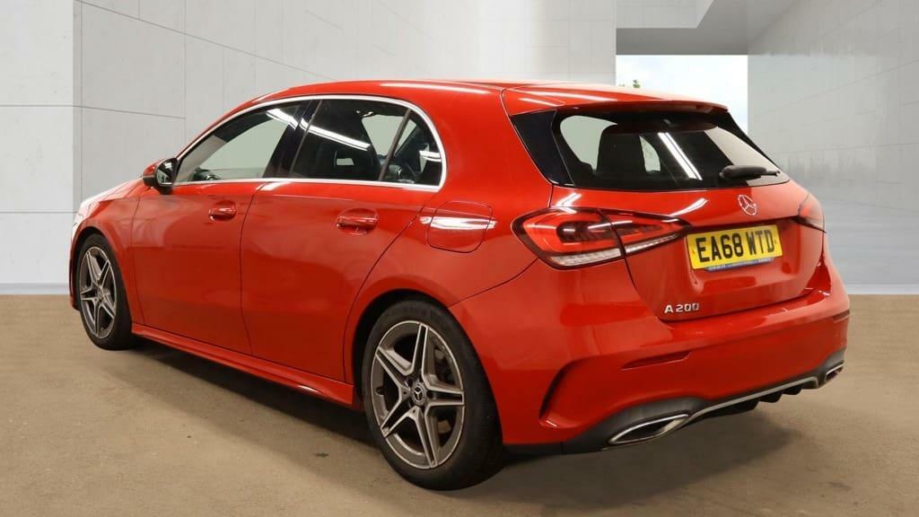 Mercedes-Benz A Class A200 Amg Line Nav Camera Ulez Bl EA68WTD Red #2