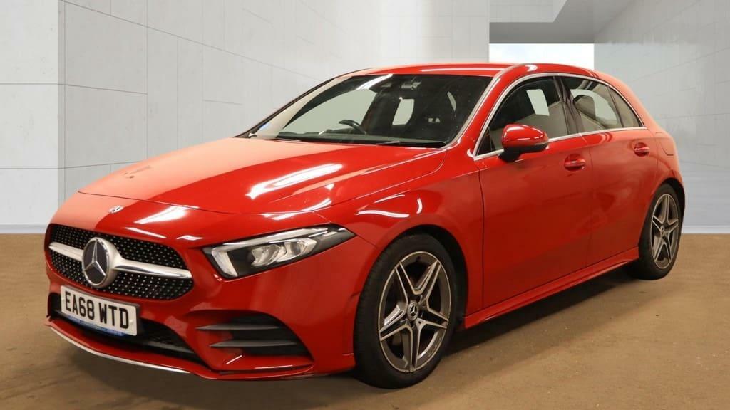 Mercedes-Benz A Class A200 Amg Line Nav Camera Ulez Bl EA68WTD Red #5