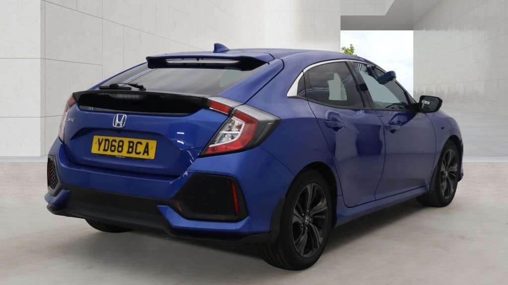 Honda Civic 1.0 Vtec Turbo 126 Sr Nav Camera Ulez Blue #5