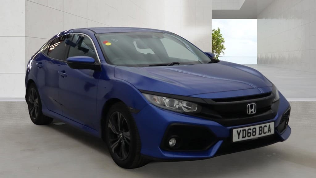 Honda Civic 1.0 Vtec Turbo 126 Sr Nav Camera Ulez Blue