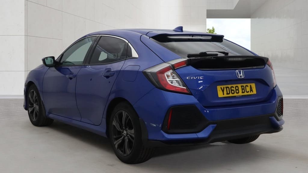 Honda Civic 1.0 Vtec Turbo 126 Sr Nav Camera Ulez Blue #2