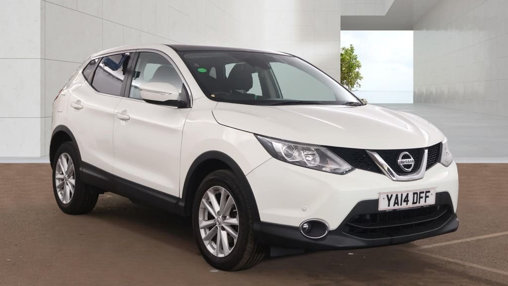 Nissan Qashqai 1.5 Dci Acenta Premium Panroof 20 Tax 7 White