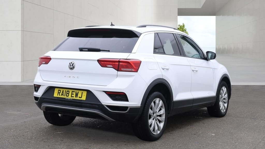 Volkswagen T-Roc 1.5 Tsi Evo Se Car Net Apps Ulez Dab White #5