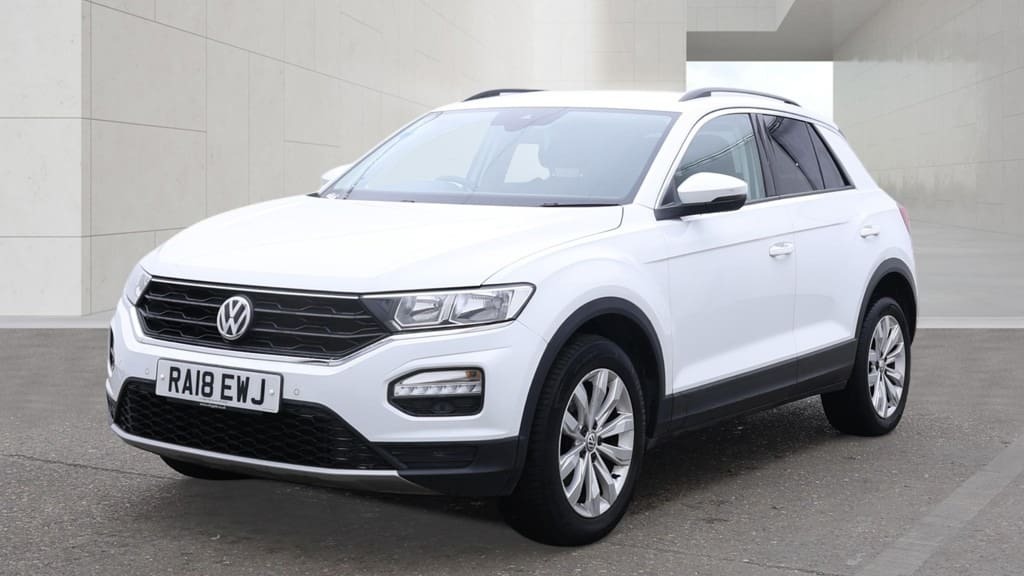 Volkswagen T-Roc 1.5 Tsi Evo Se Car Net Apps Ulez Dab White #4
