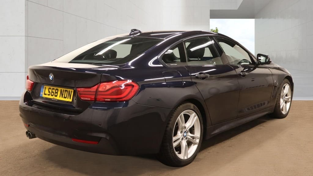 BMW 4 Series 420D 190 M Sport Pro Media Leather Ul Black #6