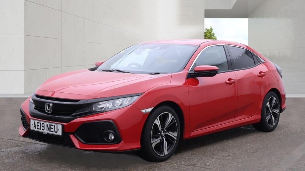 Honda Civic 1.0 Vtec Turbo 126 Sr Cvt Nav Camera Ca Red #5