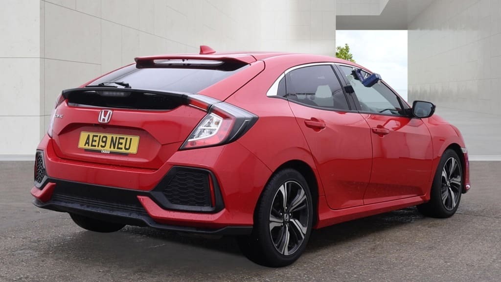 Honda Civic 1.0 Vtec Turbo 126 Sr Cvt Nav Camera Ca Red #6