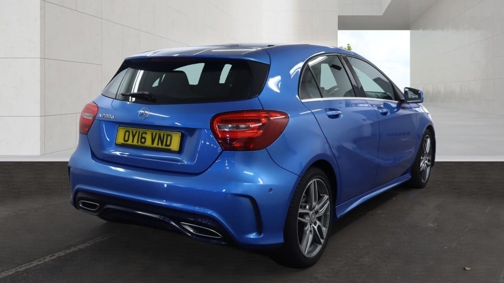 Mercedes-Benz A Class A200d Amg Line Executive Nav 10 Mercedes Blue #6