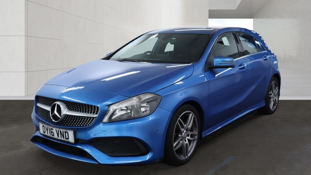 Mercedes-Benz A Class A200d Amg Line Executive Nav 10 Mercedes Blue #5