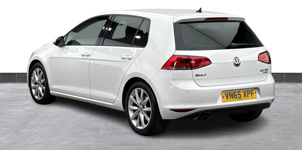Volkswagen Golf 2.0 Tdi Gt Nav App Connect 20 Tax Ule White #2