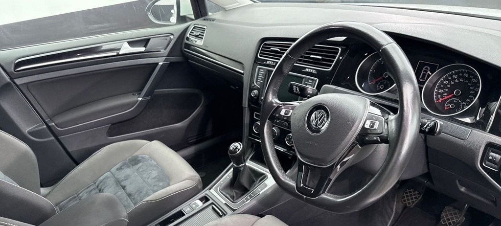 Volkswagen Golf 2.0 Tdi Gt Nav App Connect 20 Tax Ule White #4