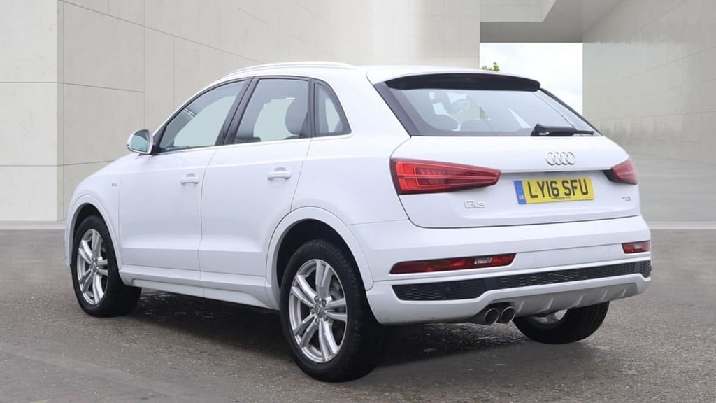 Audi Q3 2.0 Tdi S Line Navigation Tech Pack 35 Ta White #2