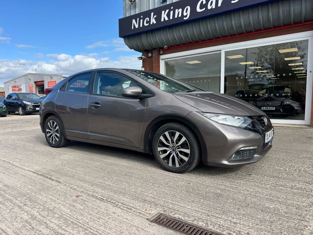 Honda Civic 1.6 I-dtec Se Plus 13 Services 20 Tax 7 Brown