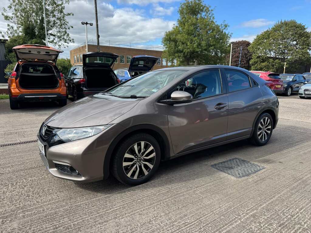 Honda Civic 1.6 I-dtec Se Plus 13 Services 20 Tax 7 Brown #6