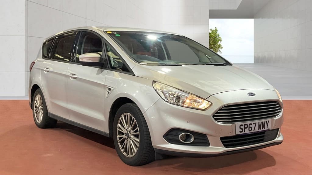 Ford S-Max 2.0 Tdci 150 Zetec 7 Services Ulez Dab Silver