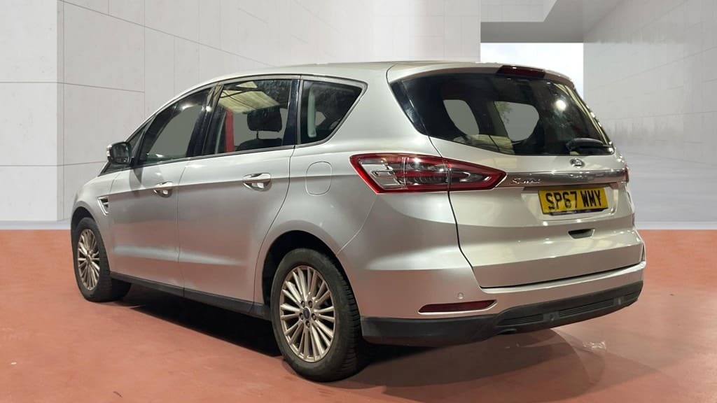 Ford S-Max 2.0 Tdci 150 Zetec 7 Services Ulez Dab Silver #2
