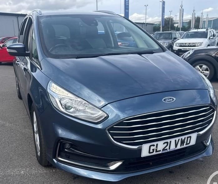 Ford Galaxy 2.0 Ecoblue Titanium Carplay Nav Ulez Blue