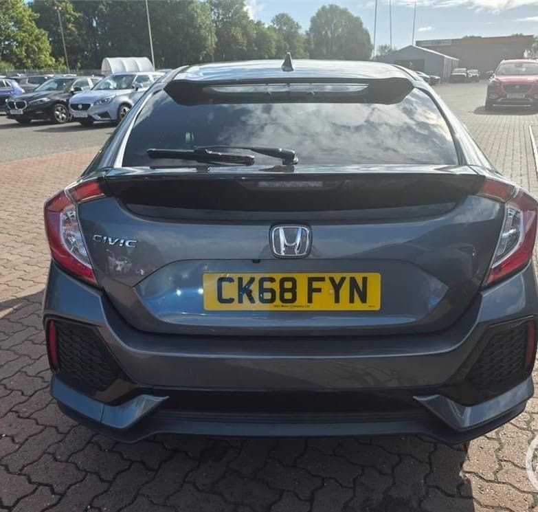 Honda Civic 1.0 Vtec Turbo 126 Sr Nav Carplay Ulez Grey #5