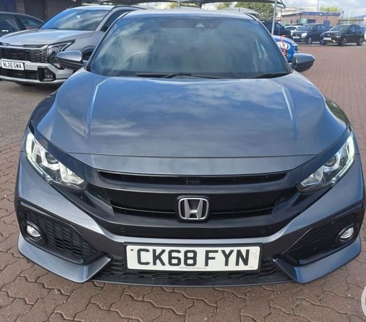 Honda Civic 1.0 Vtec Turbo 126 Sr Nav Carplay Ulez Grey #3