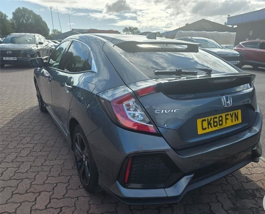 Honda Civic 1.0 Vtec Turbo 126 Sr Nav Carplay Ulez Grey #2