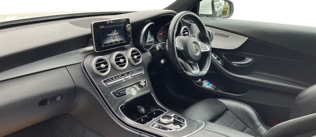 Mercedes-Benz C Class C220d Amg Line Nav Camera Leather White #3
